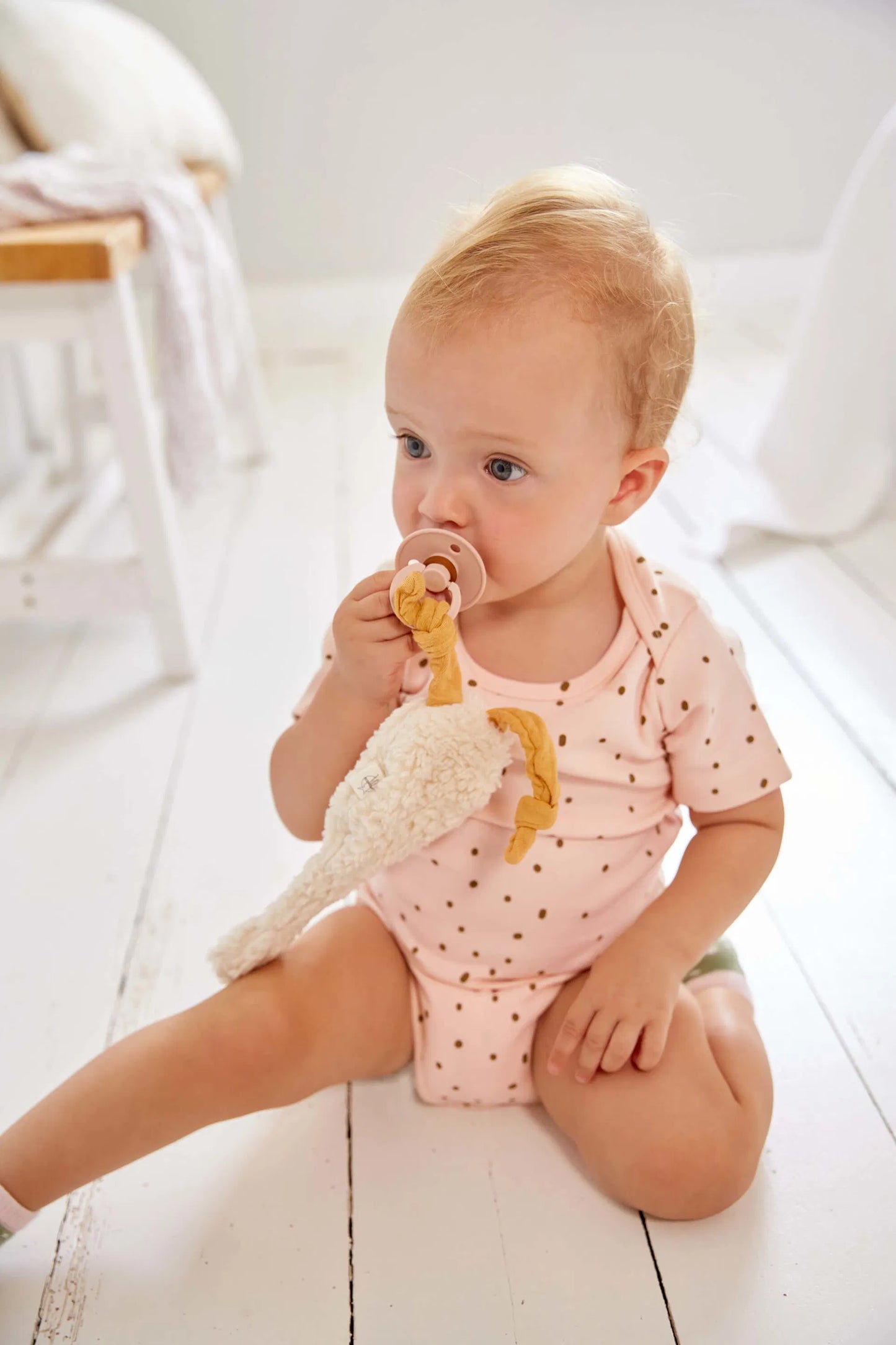 Kuscheltuch Gans