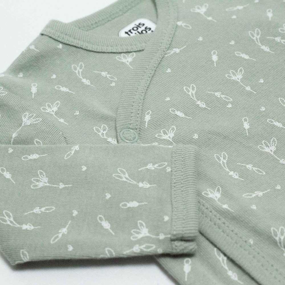 2 Wickelbodys: beige,mint