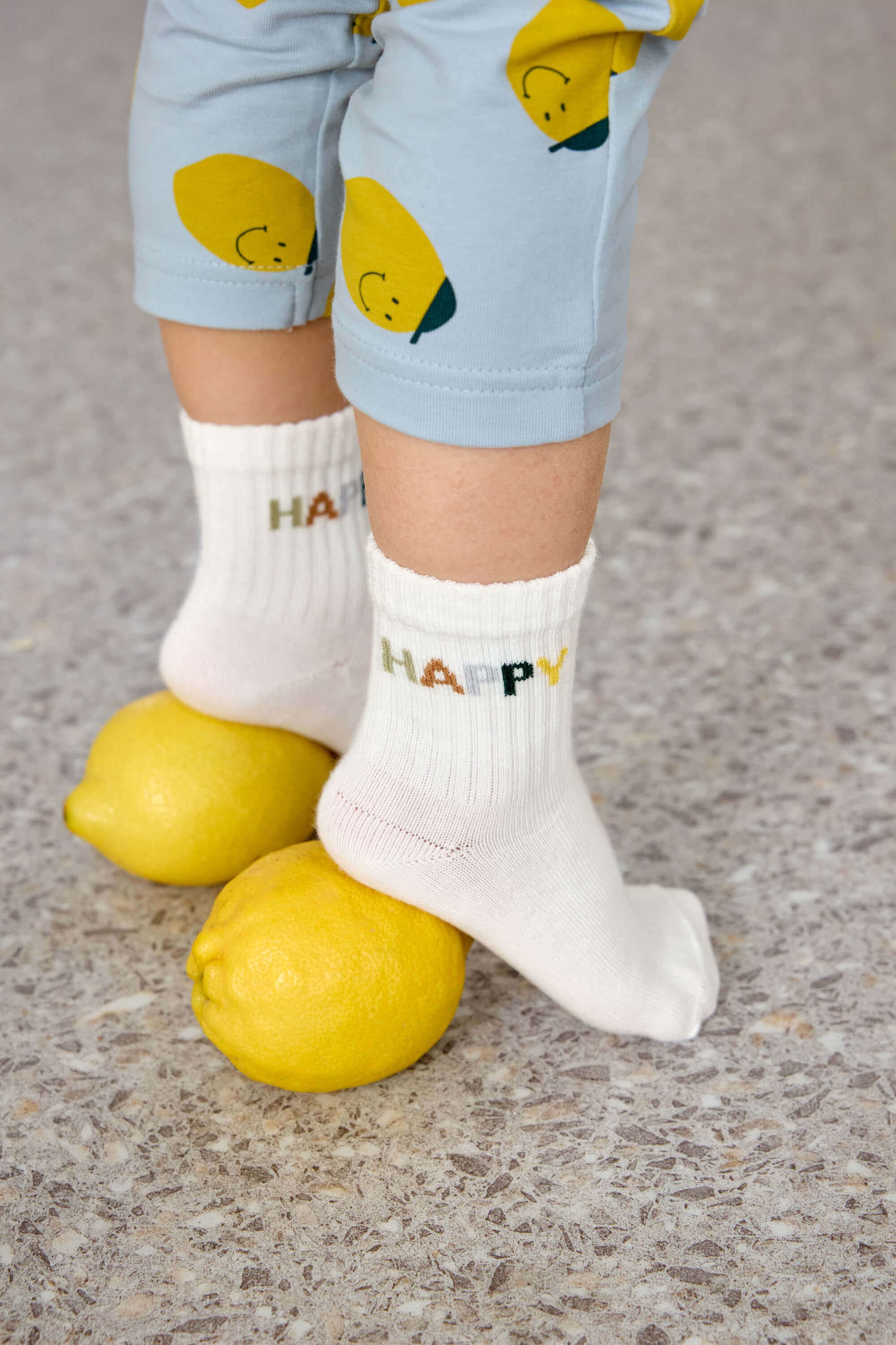 Socken: Zitrone (Neuware)