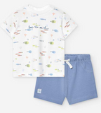 Set: T-Shirt und Short (Neuware)