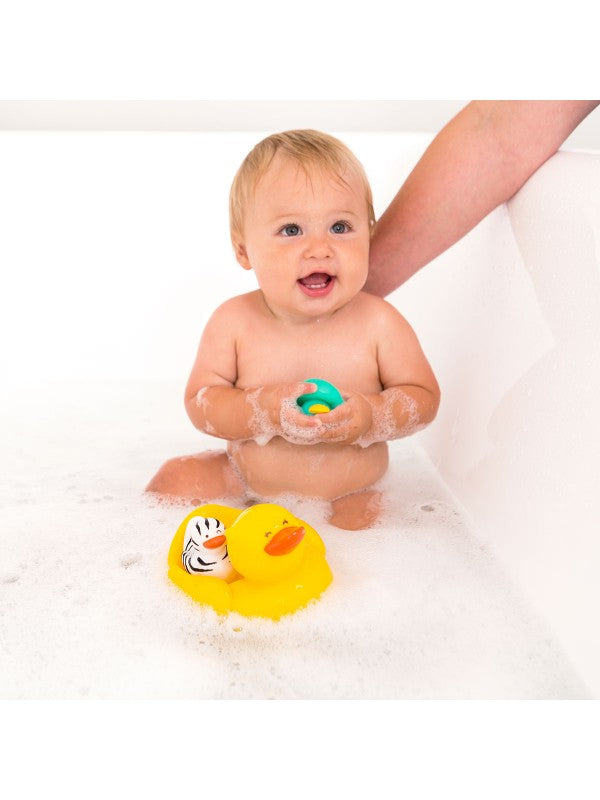 Badewannenente mit 2 kleinen Enten (Neuware)