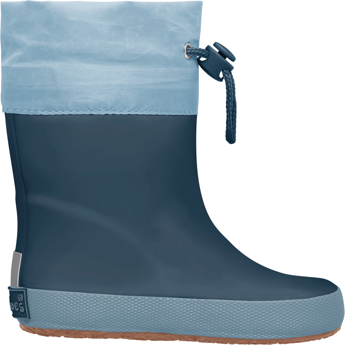 Barfuß Gummistiefel: blau