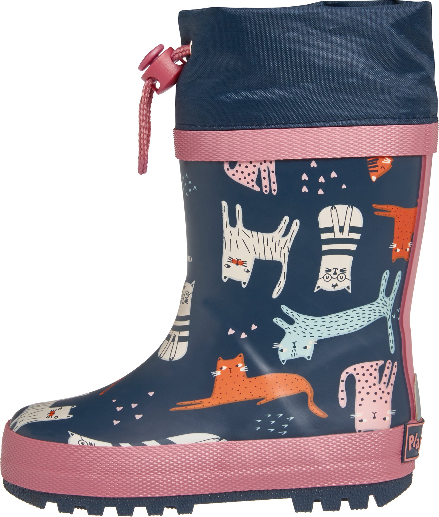 Gummistiefel blau,Katzen