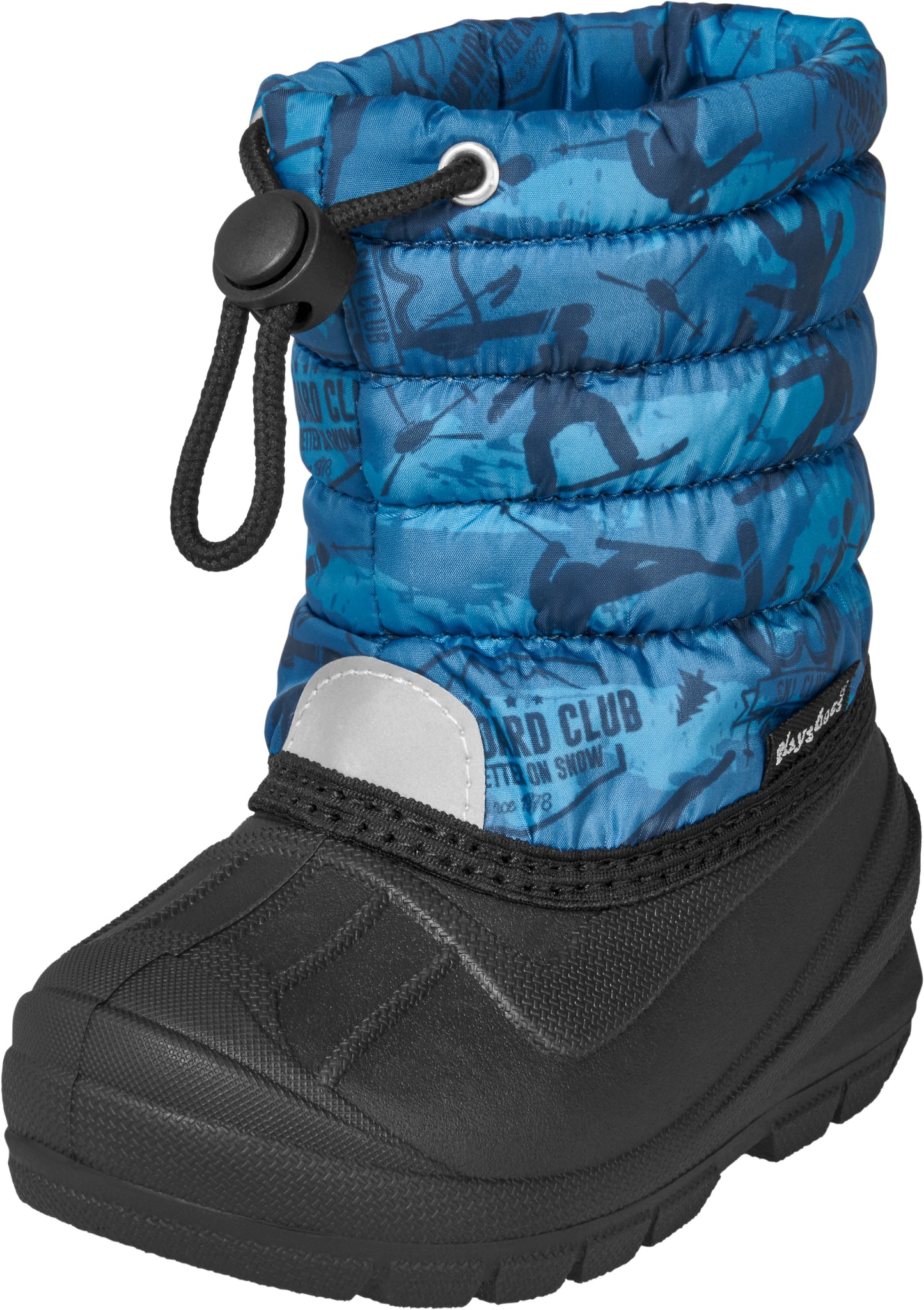 Winterstiefel blau