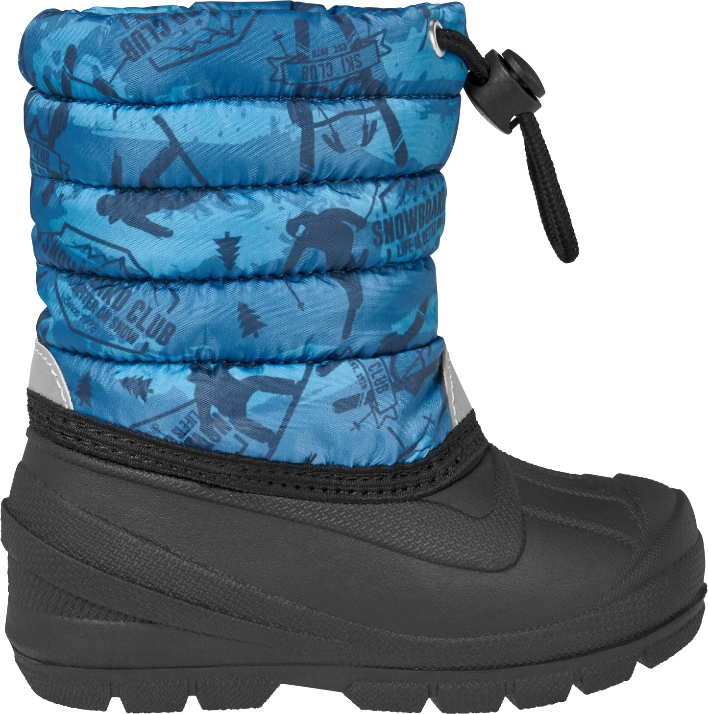Winterstiefel blau
