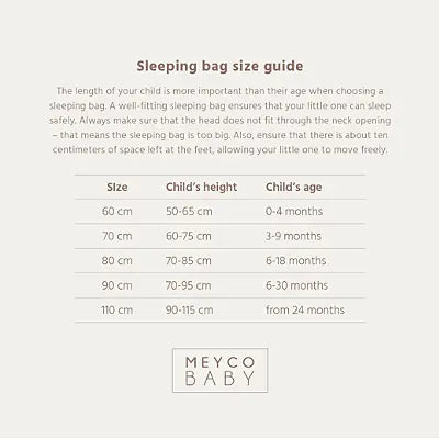 Schlafsack Musseline blau
