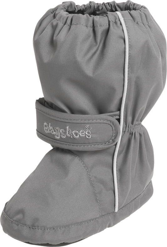 Gefütterte Überziehschuhe grau