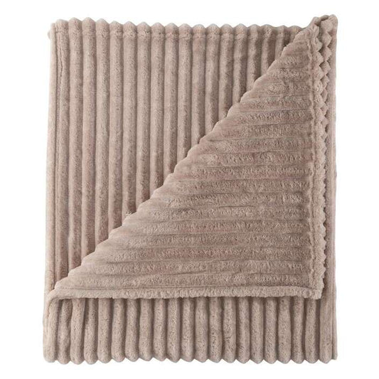 Kuscheldecke: beige