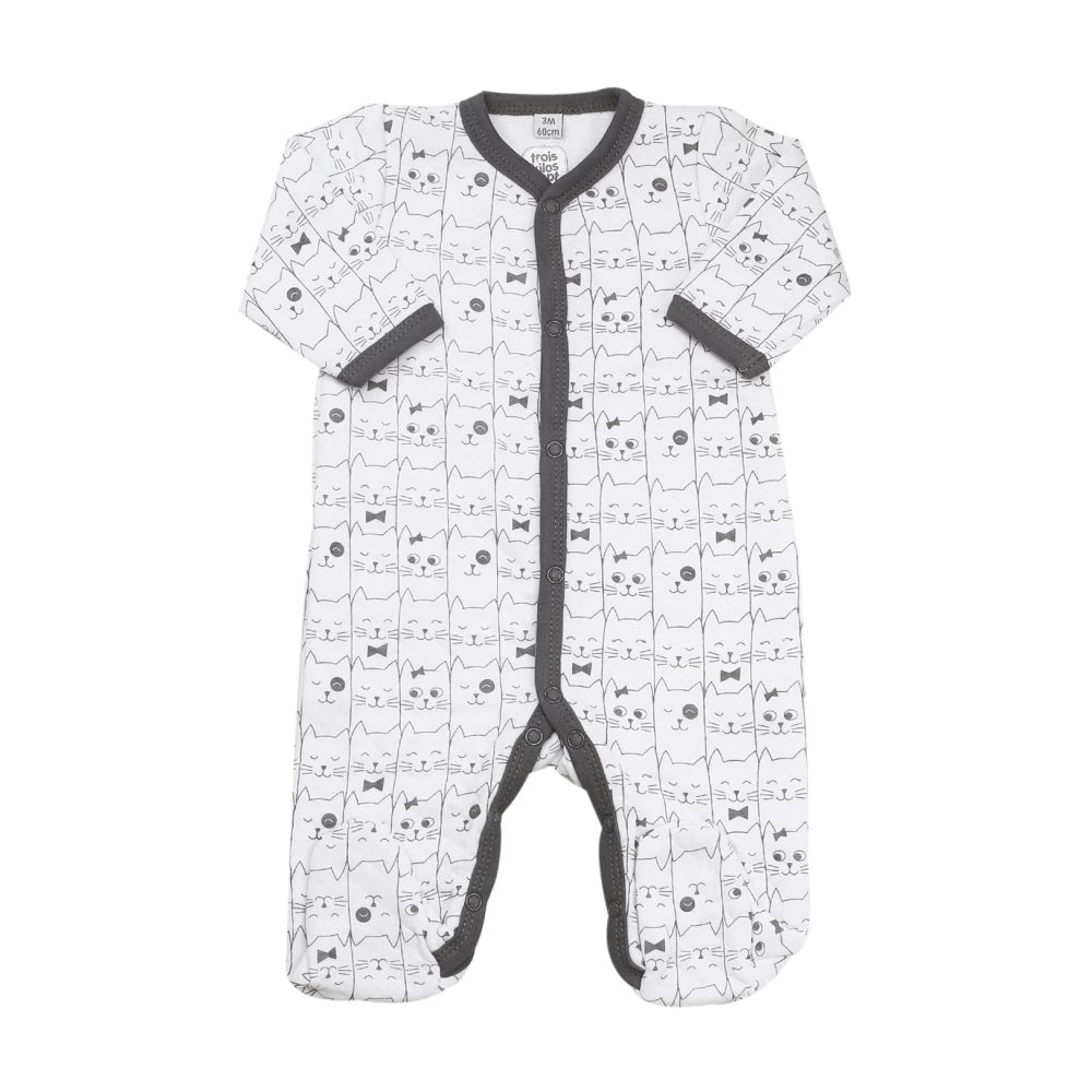 Strampler Gr 62  Katze reserviert für Geburtsliste #403016