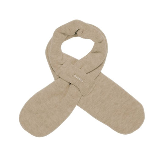 Fleece Steckschal beige