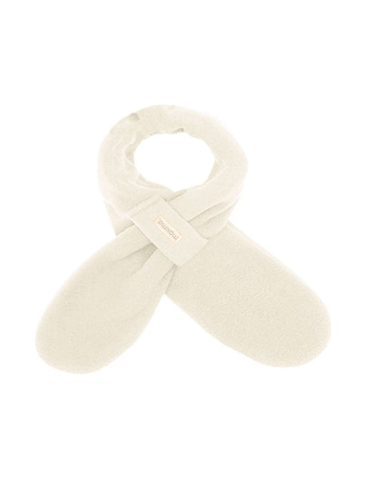 Fleece Steckschal weiß