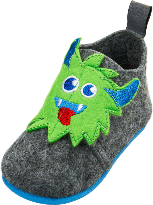 Pantoffel Filz Monster