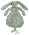 Kuscheltuch Hase grün reserviert für Geburtsliste #403684