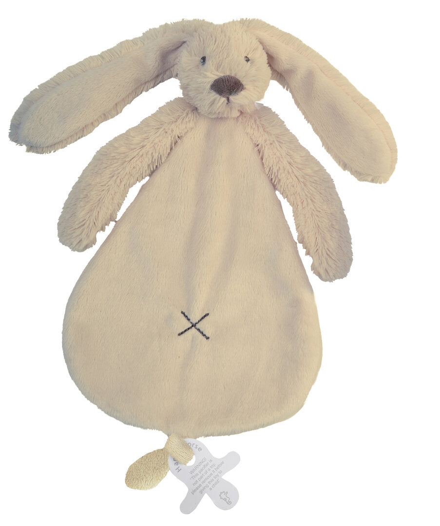 Kuscheltuch: Hase 25 cm: beige