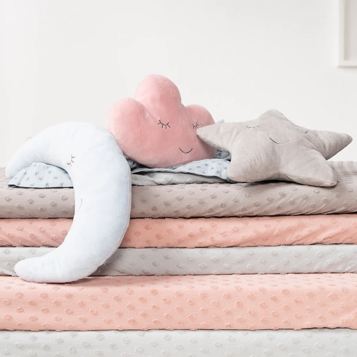 Kuschelkissen Wolke: grau