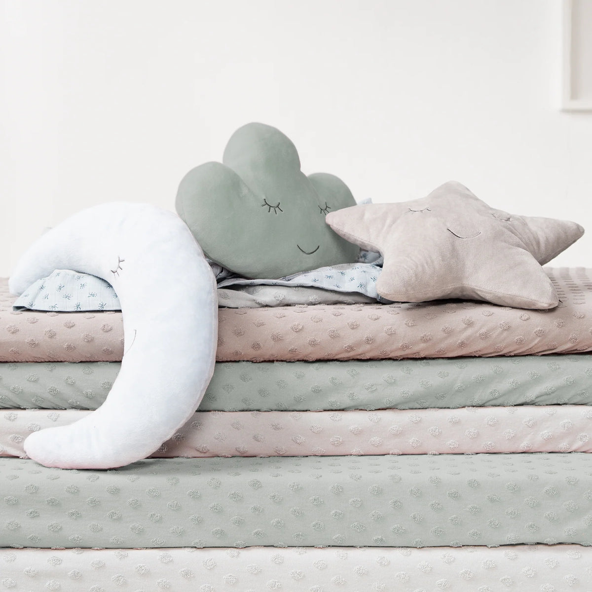 Kuschelkissen Stern: mint