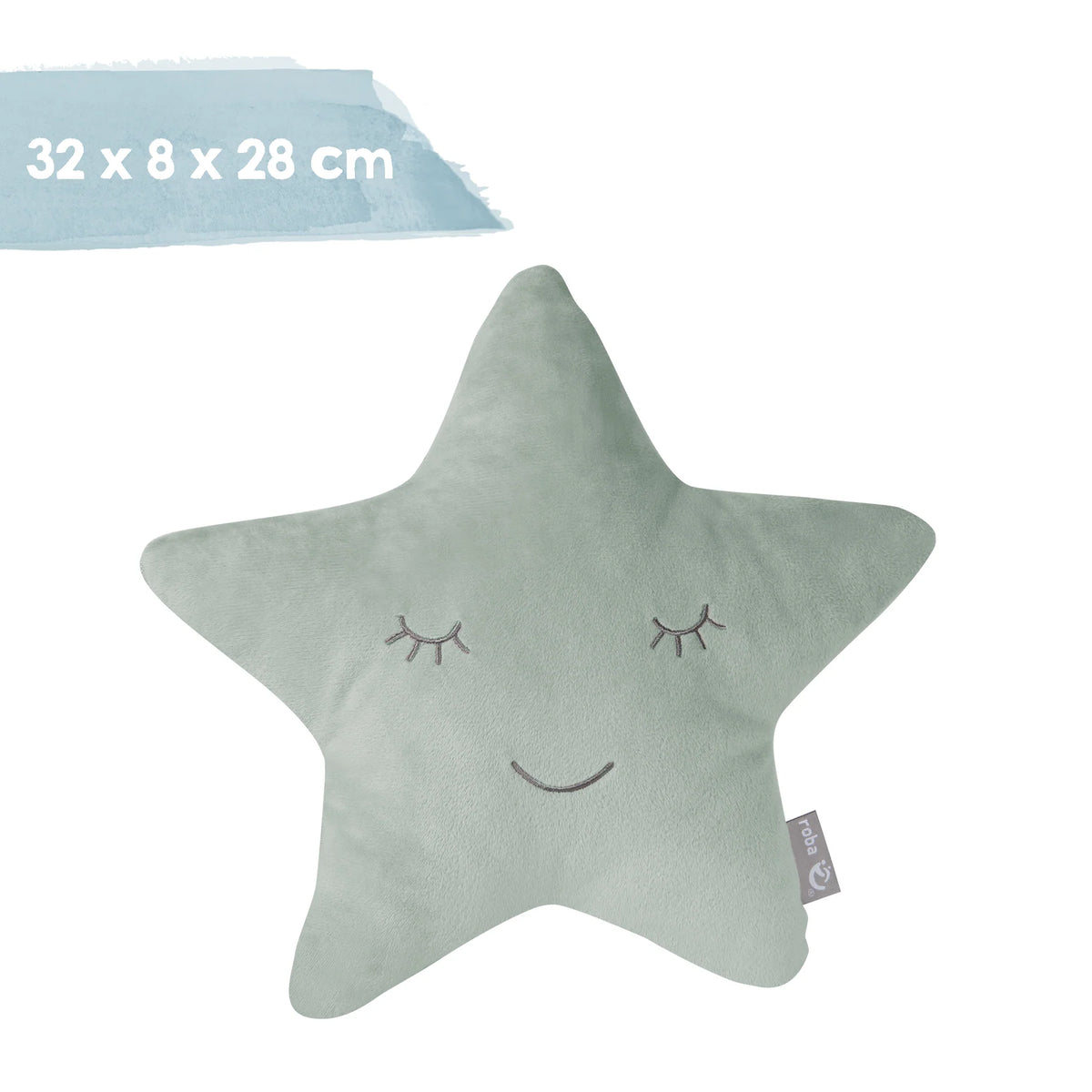 Kuschelkissen Stern: mint