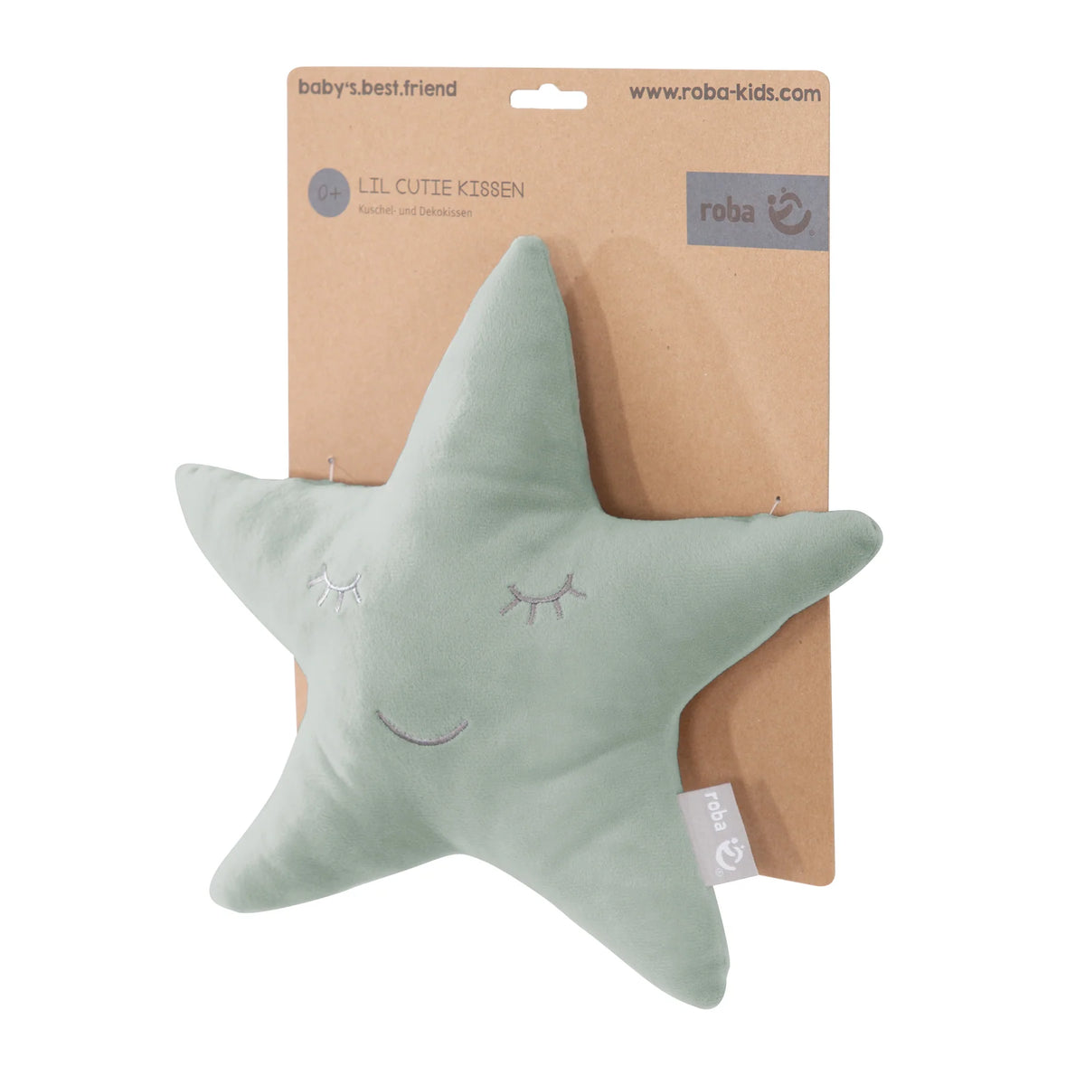 Kuschelkissen Stern: mint