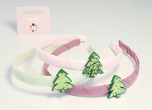 Haarreifen: Tannenbaum,Glitzer