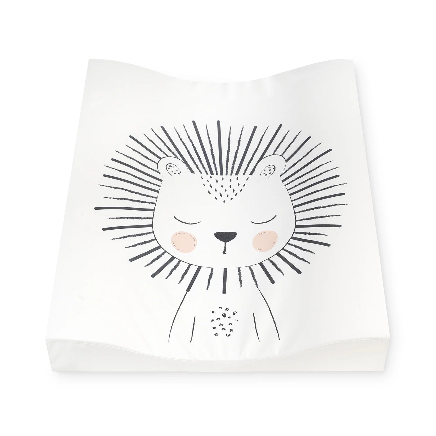 Wickelkissen Keil 60/70: weiß,Löwe