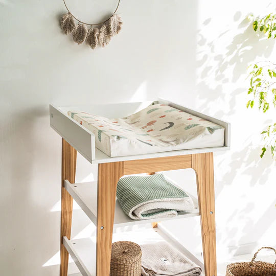 Wickelkissen: 2 Keil 50/65: Beige,Tiere