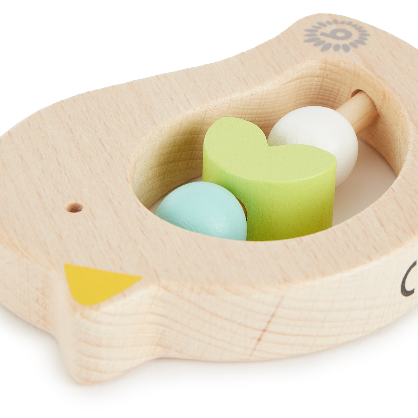 Greifring: Vogel grün