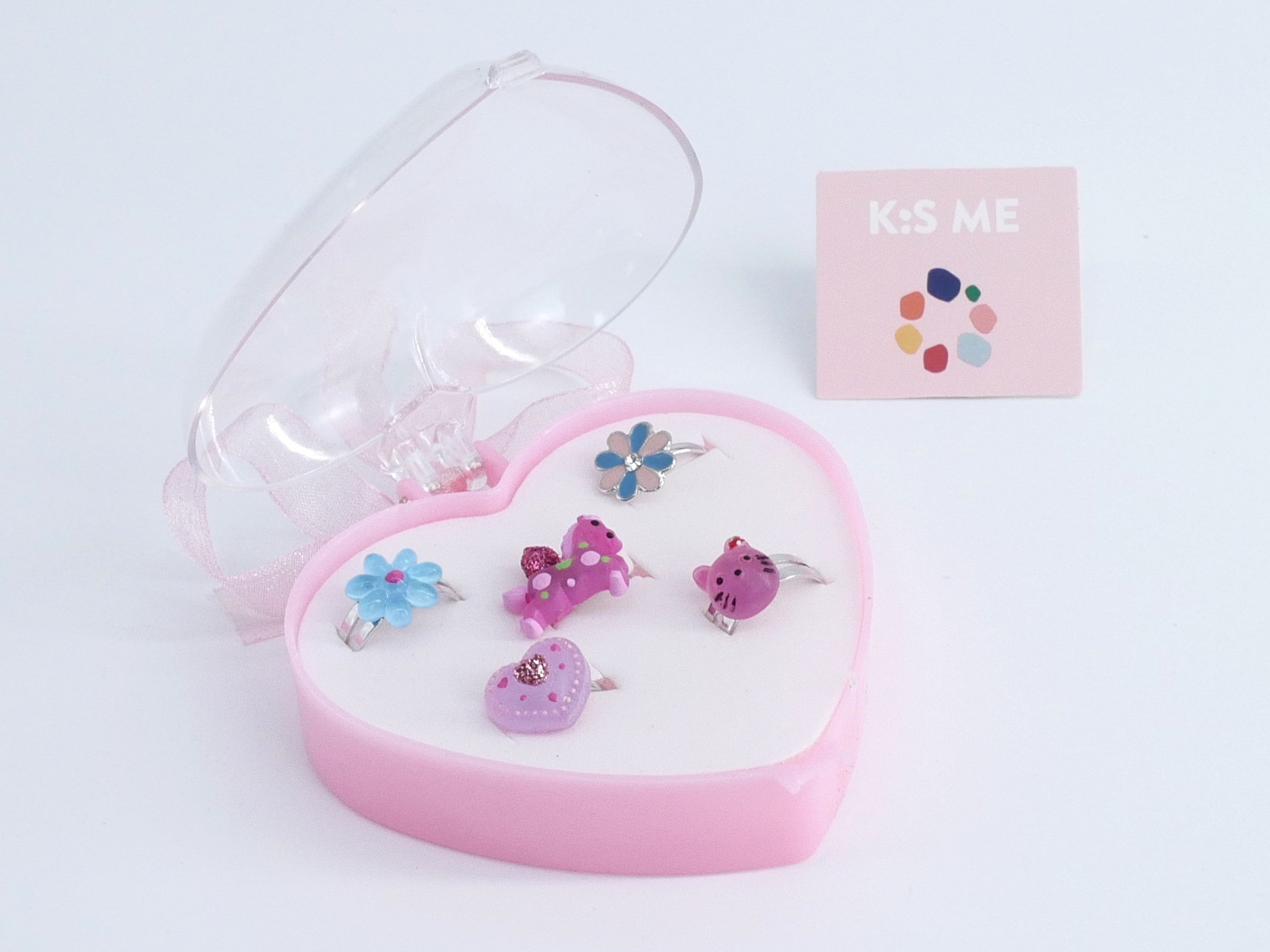 Herzdose mit Ringen (Neuware)