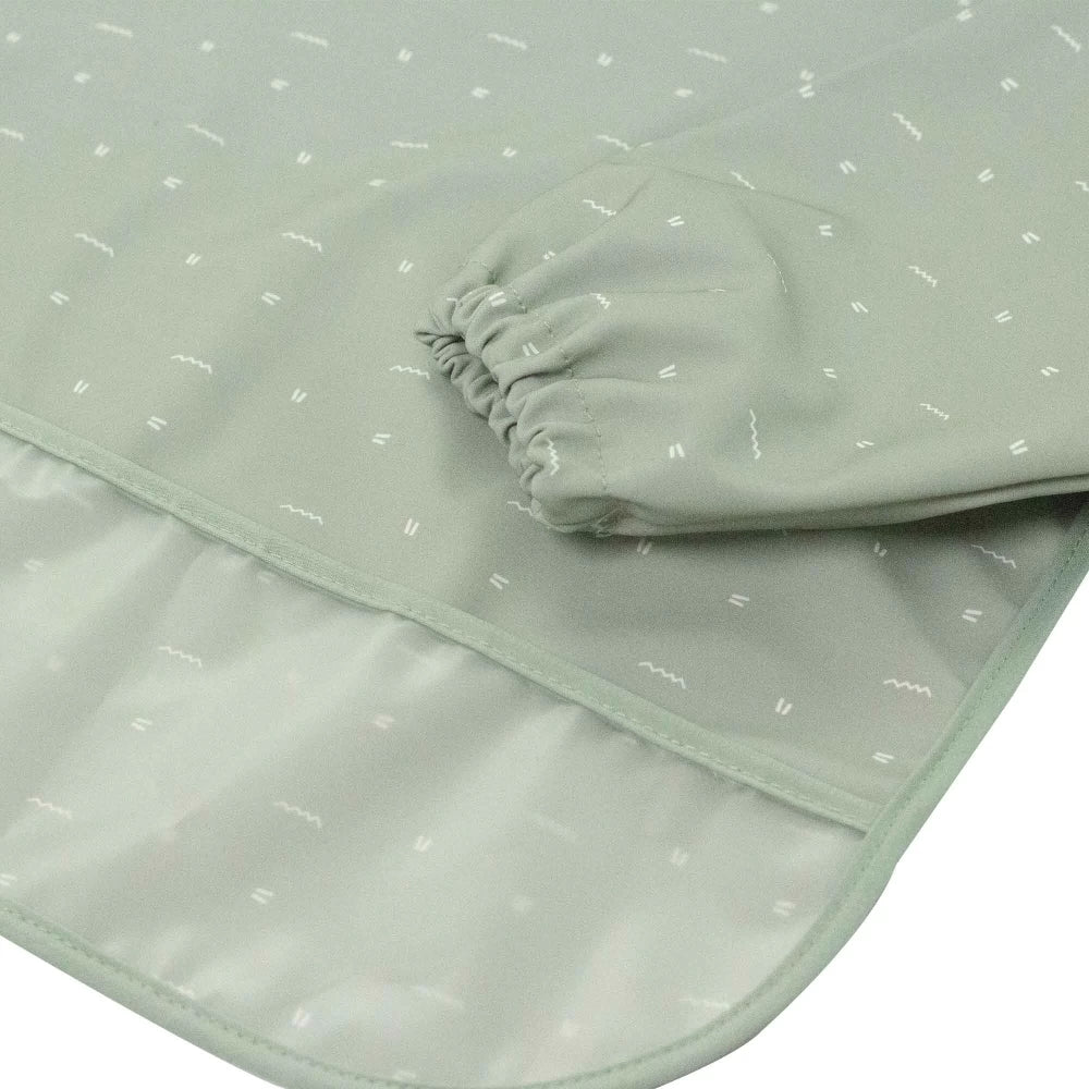 Lätzchen mit Armen: Mint,weiß