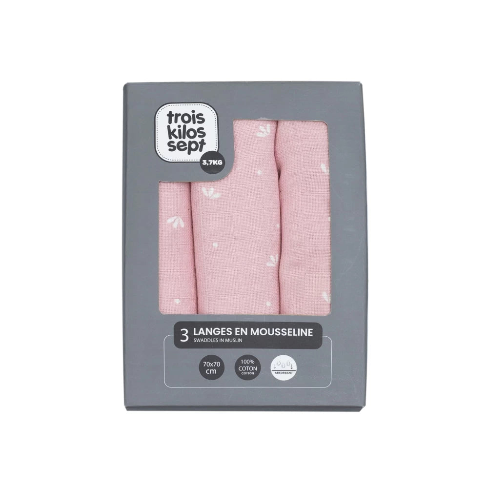 Museline Tücher 3 Stück