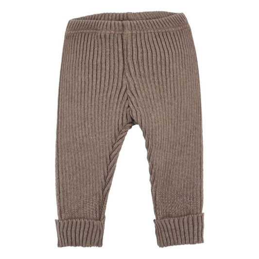 Strickleggings braun