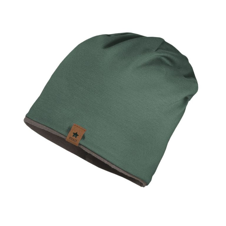 Beanie türkis,grau