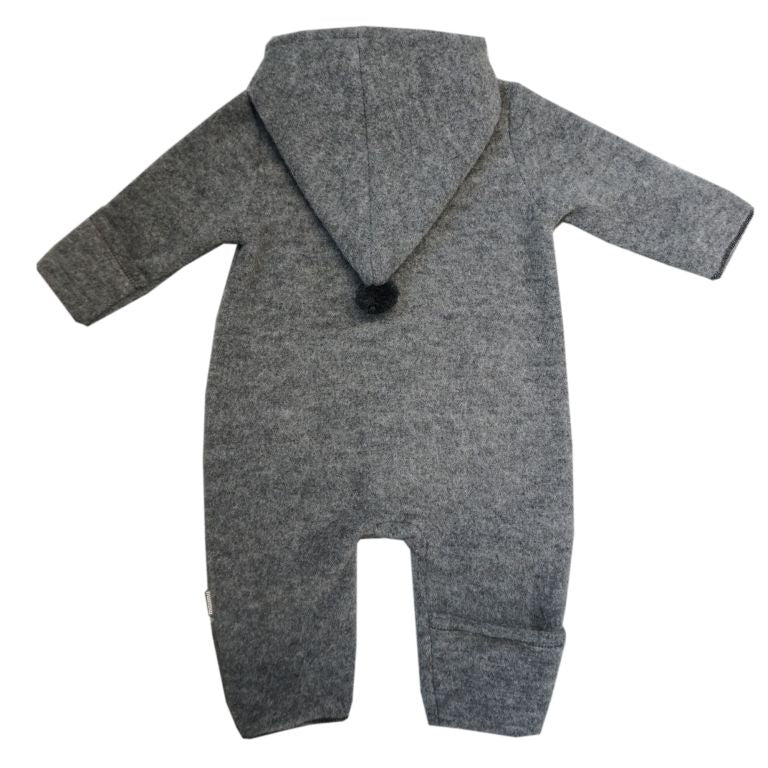 Woll-Overall grau