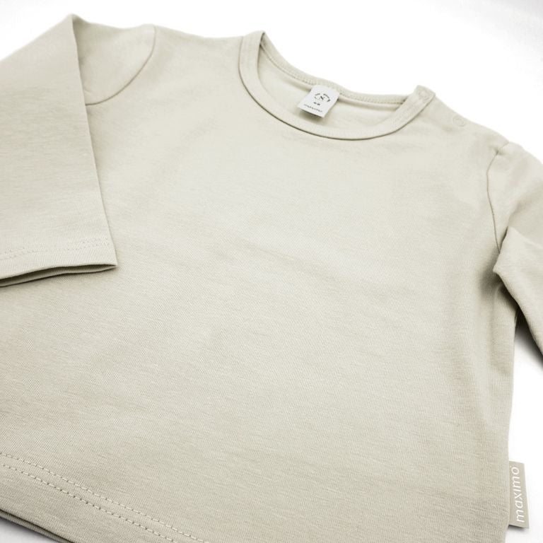 Langarmshirt beige