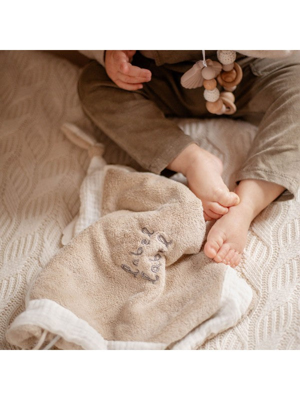 Kuscheltuch: nougat  reserviert für Geburtsliste #387845