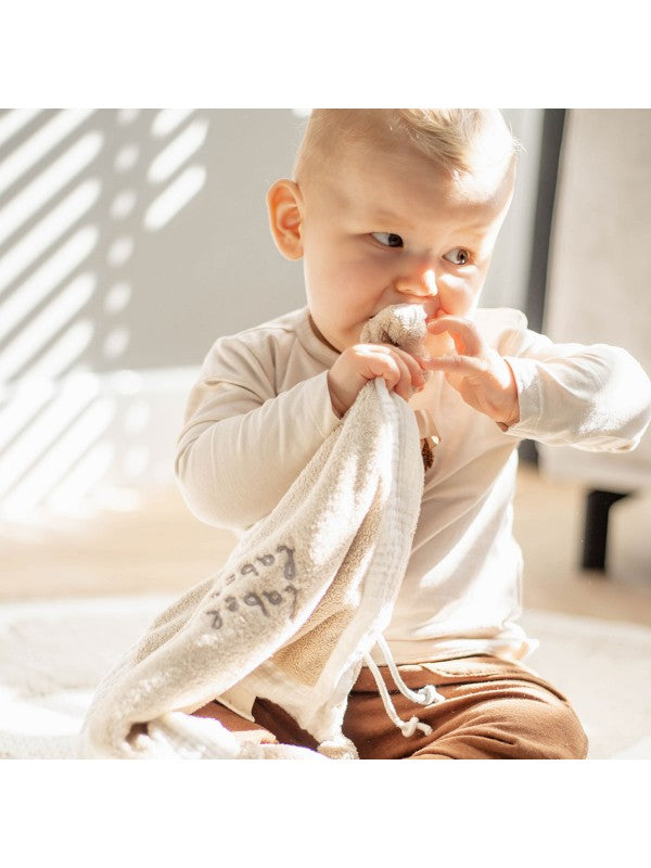 Kuscheltuch: nougat  reserviert für Geburtsliste #387845