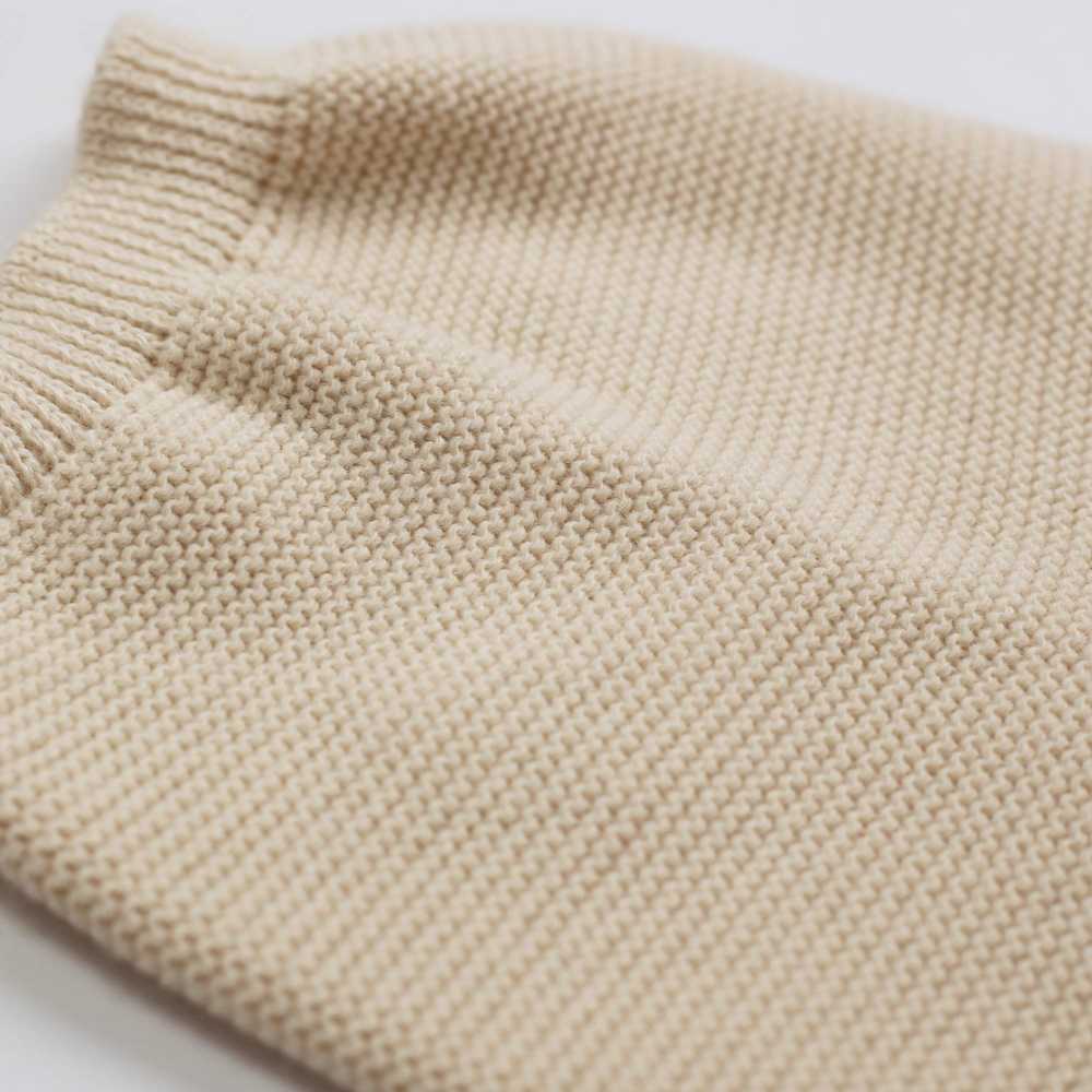 Strickhose: beige