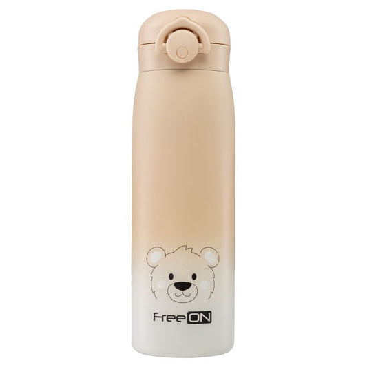 Thermosflasche Beige