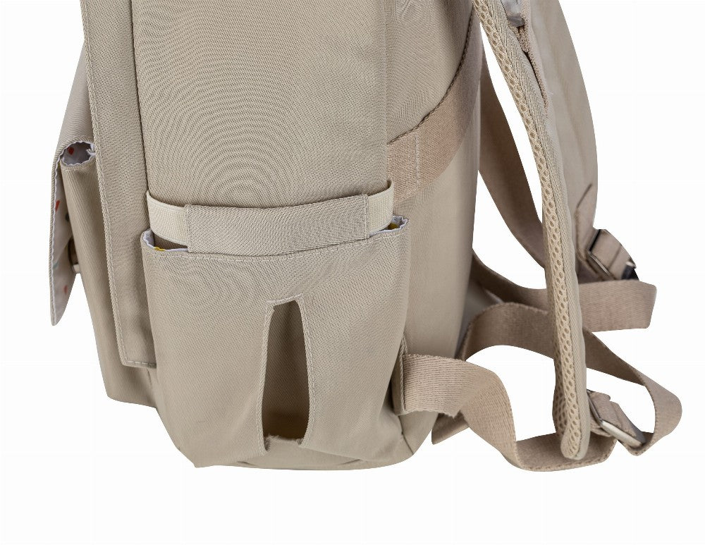 Wickeltasche klein: beige
