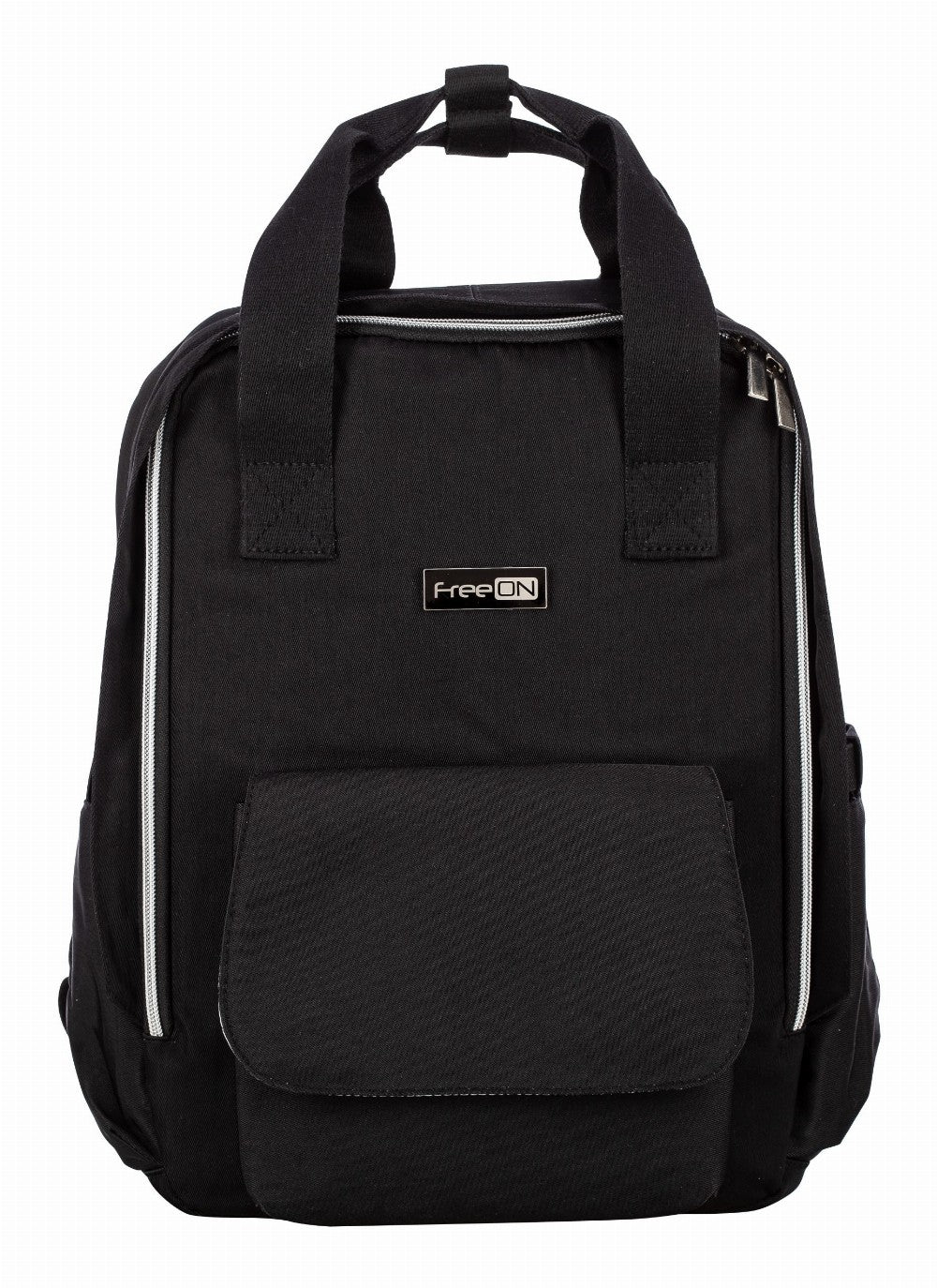 Wickeltasche klein: schwarz