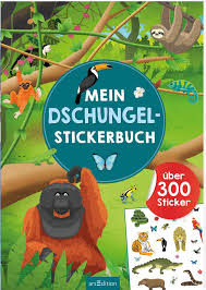 Mein Dschungel Stickerbuch (Neuware)