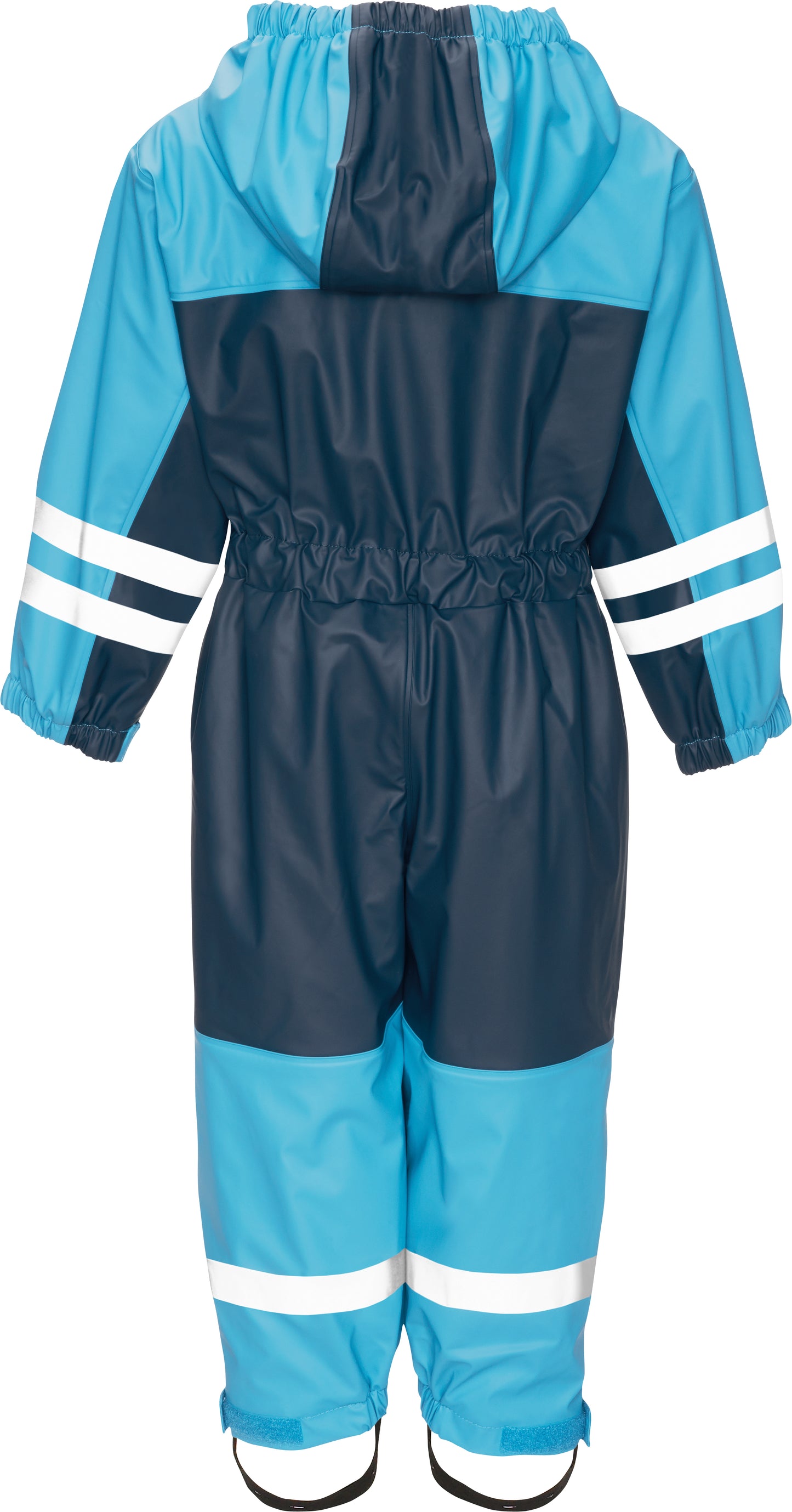 Fleece-Overall: blau