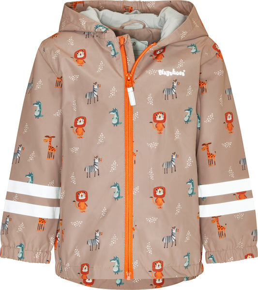 Regenjacke braun,Tiere