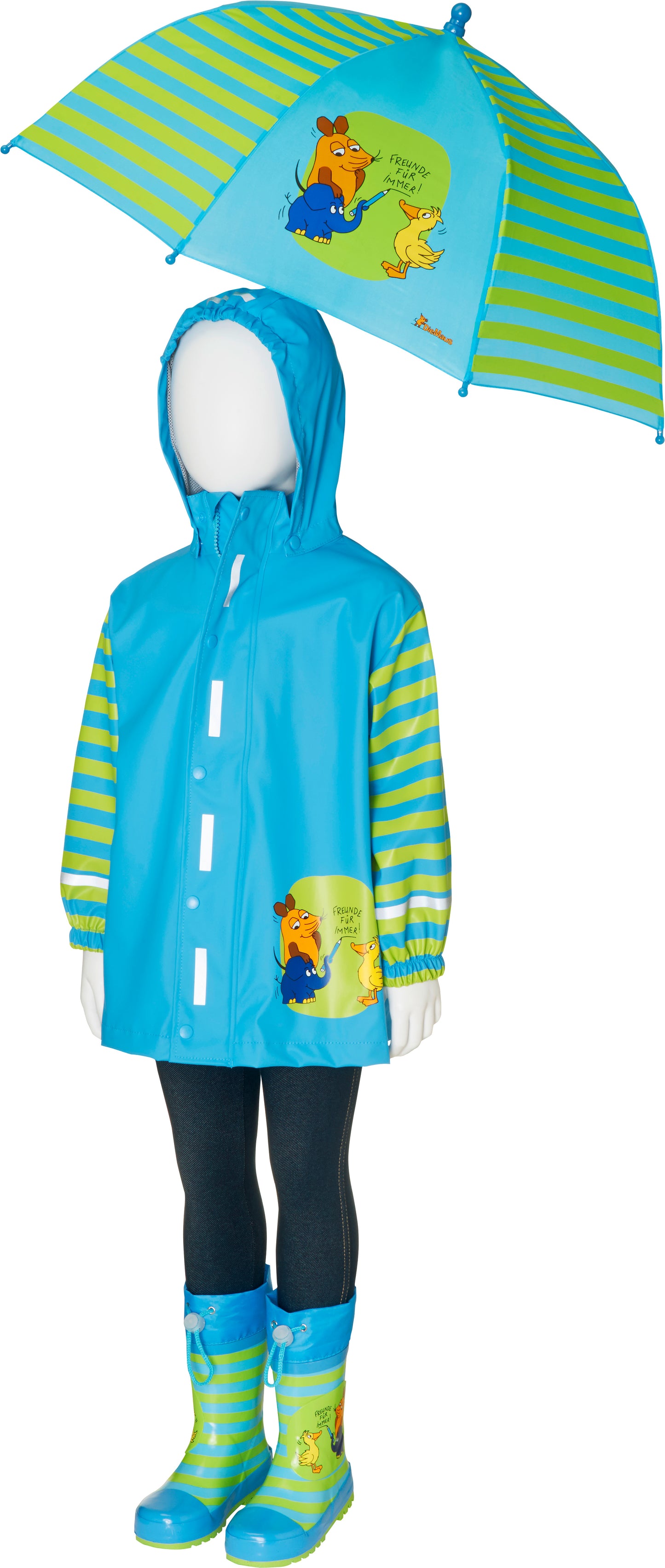 Regenjacke Sendung mit der Maus Gr 92