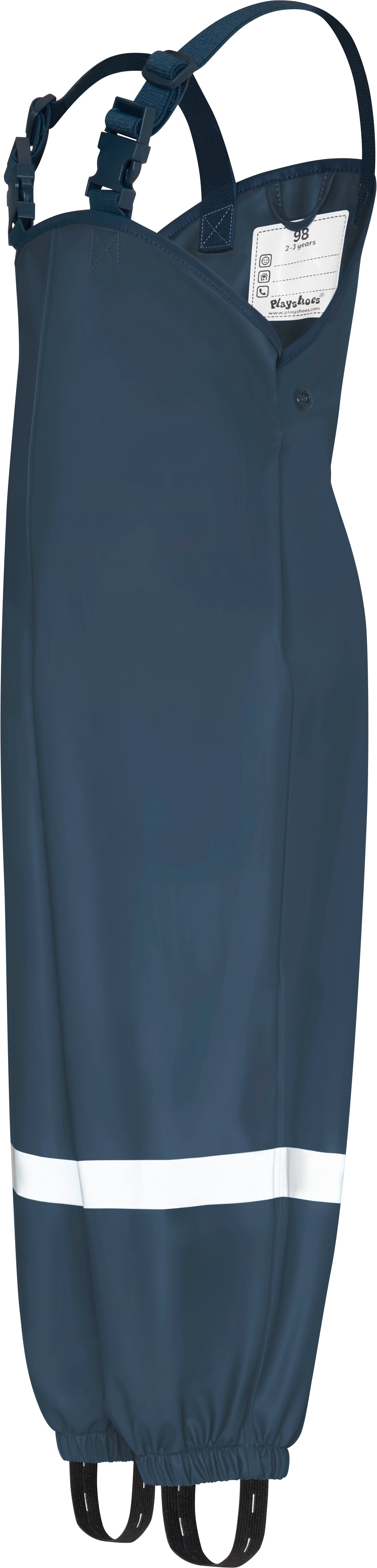 gefütterte Matschhose blau