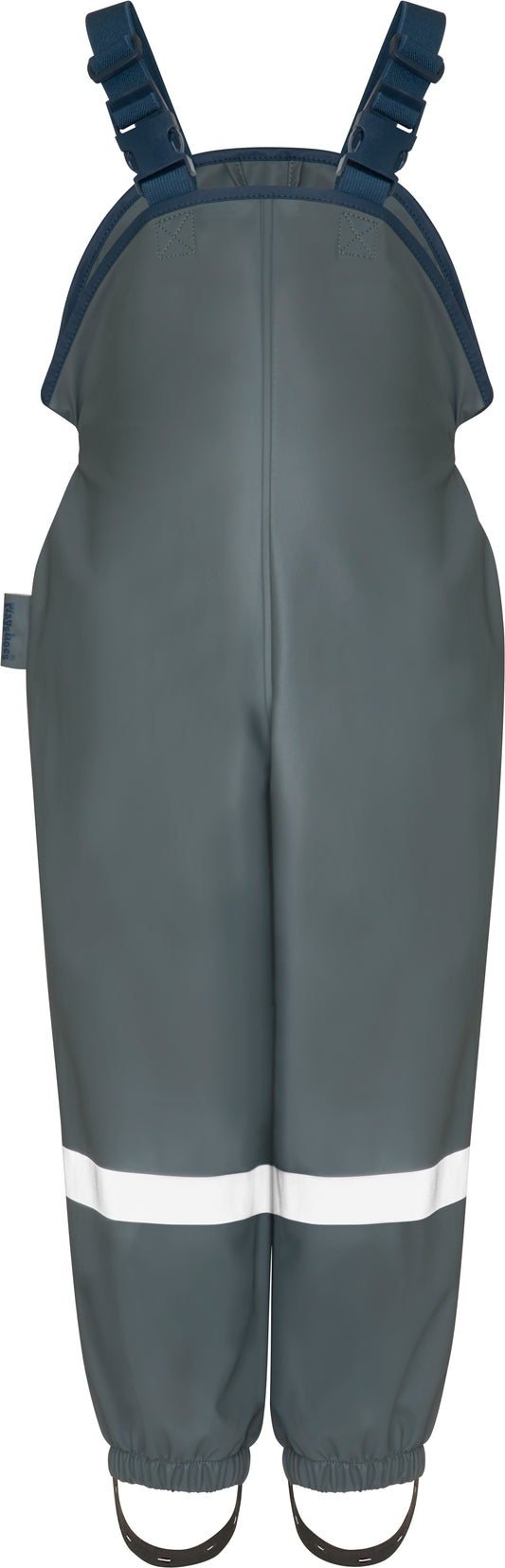 Gefütterte Matschhose grau