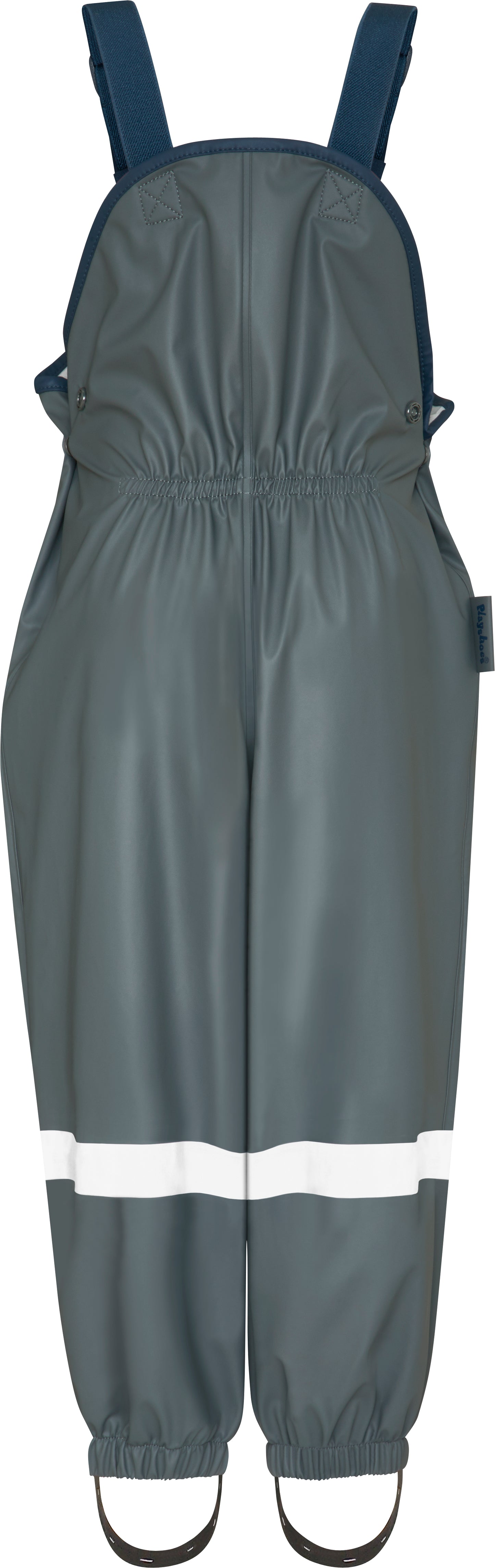 Gefütterte Matschhose grau