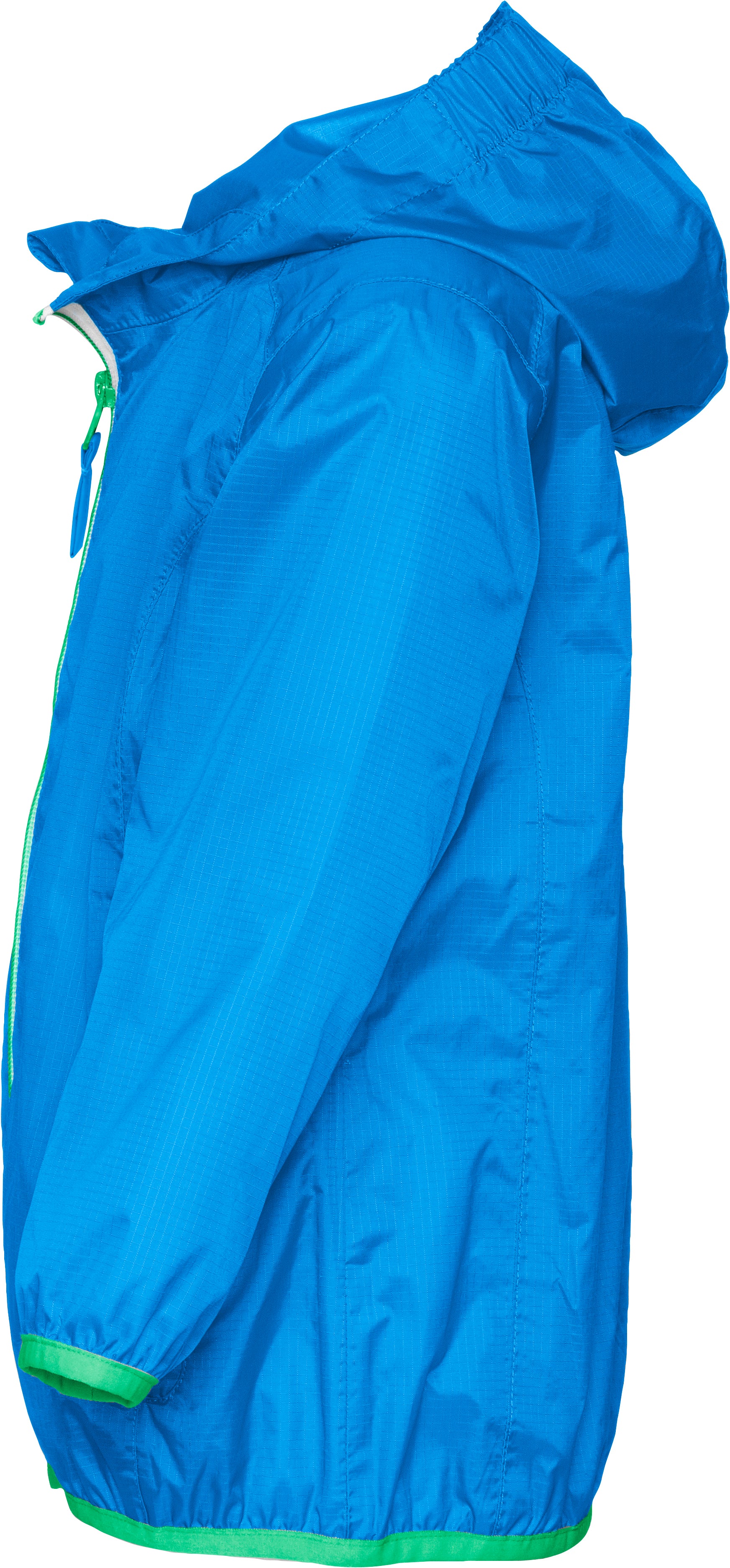 Regenjacke faltbar blau