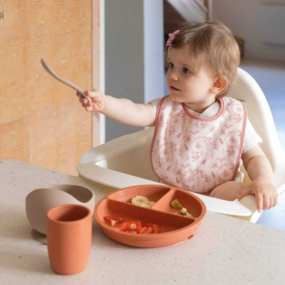 Lätzchen 6 Stück: weiß,rosa