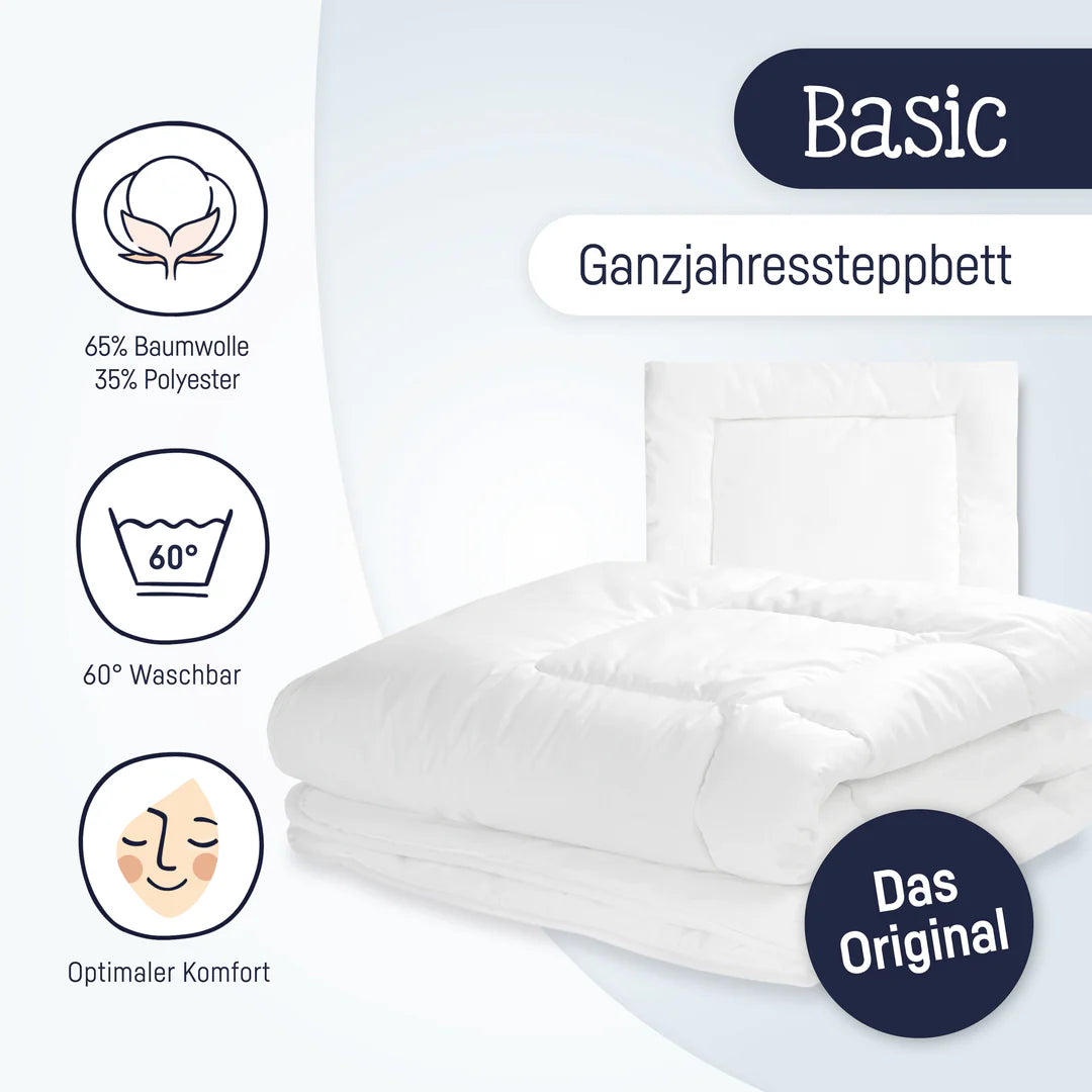 Babysteppbett-set: Basic