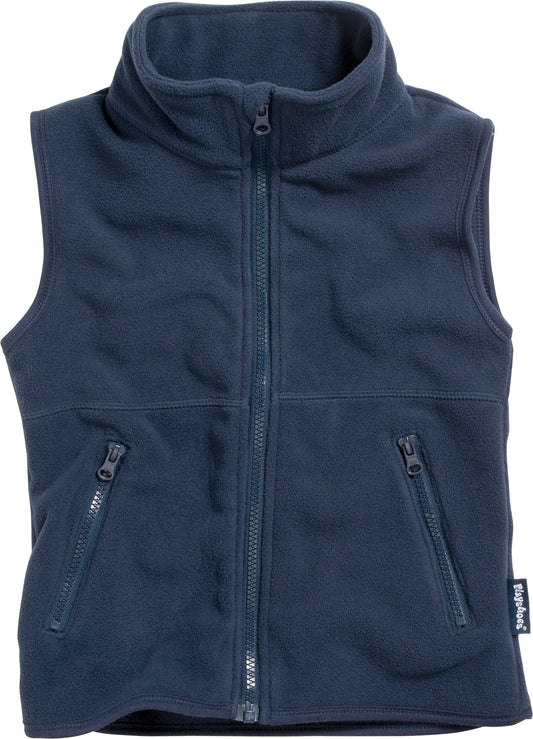 Fleeceweste blau